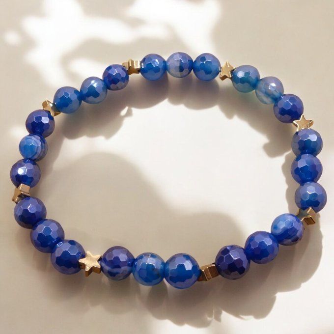 Agate Bleu