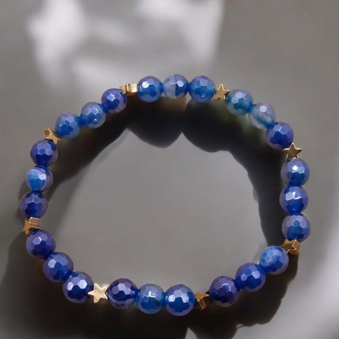 Agate Bleu