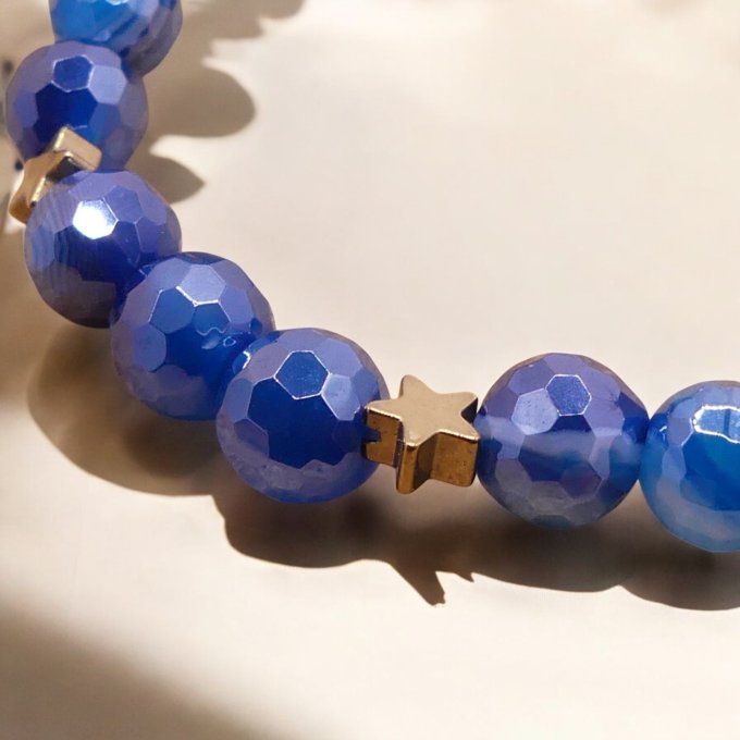 Agate Bleu