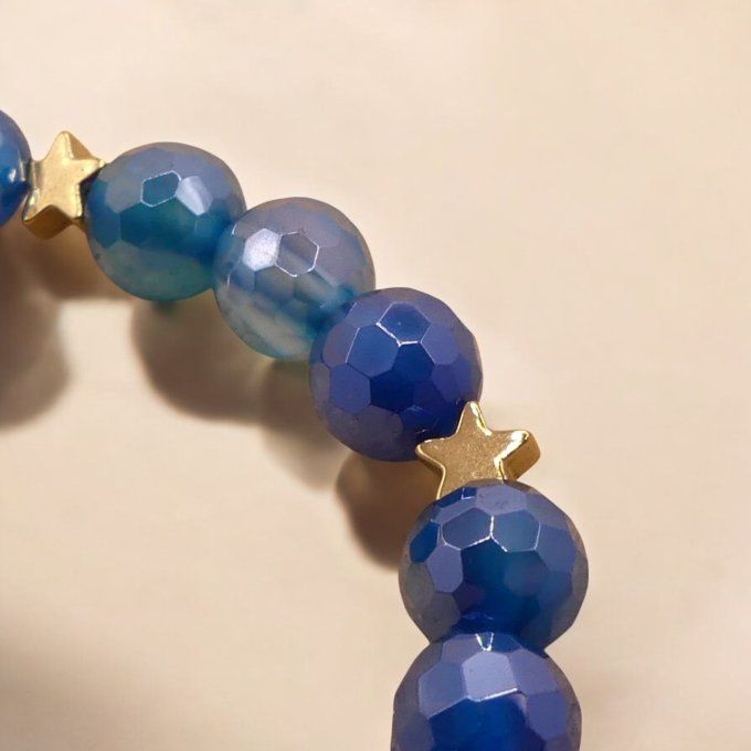 Agate Bleu