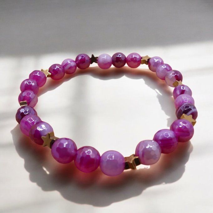 Agate violette