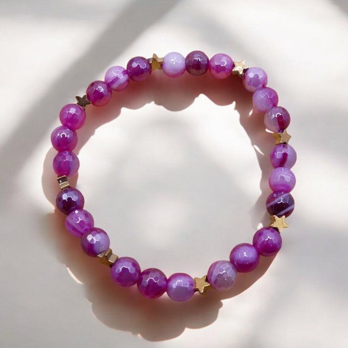 Agate violette