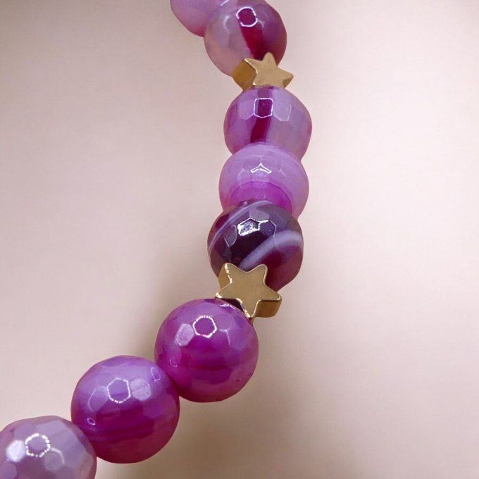 Agate violette