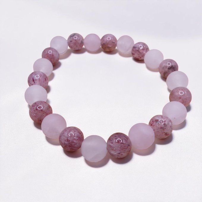 Quartz Rose - Quartz Fraise