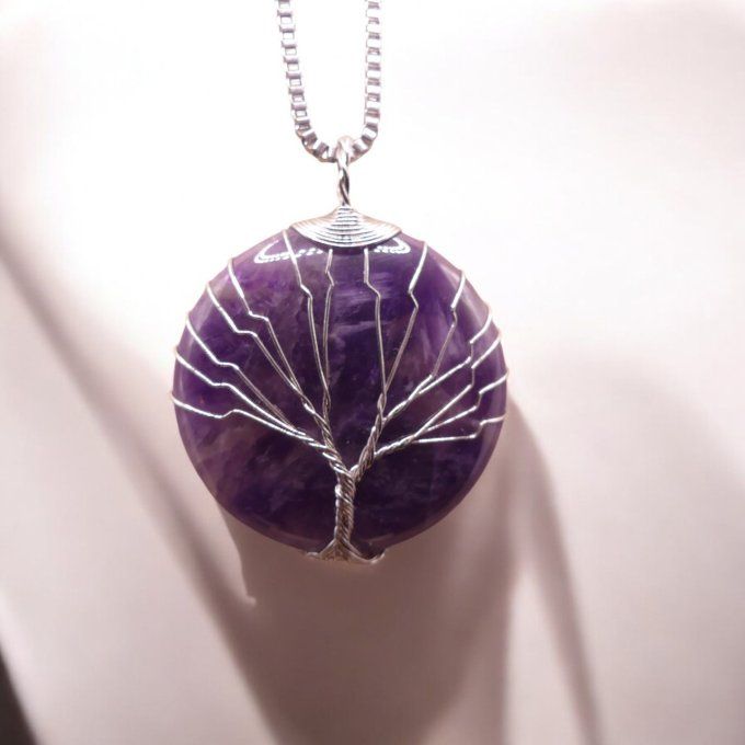Arbre de vie en Améthyste