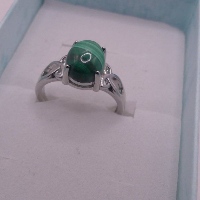 Bague Malachite