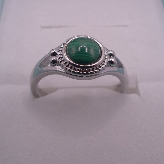 Bague Malachite