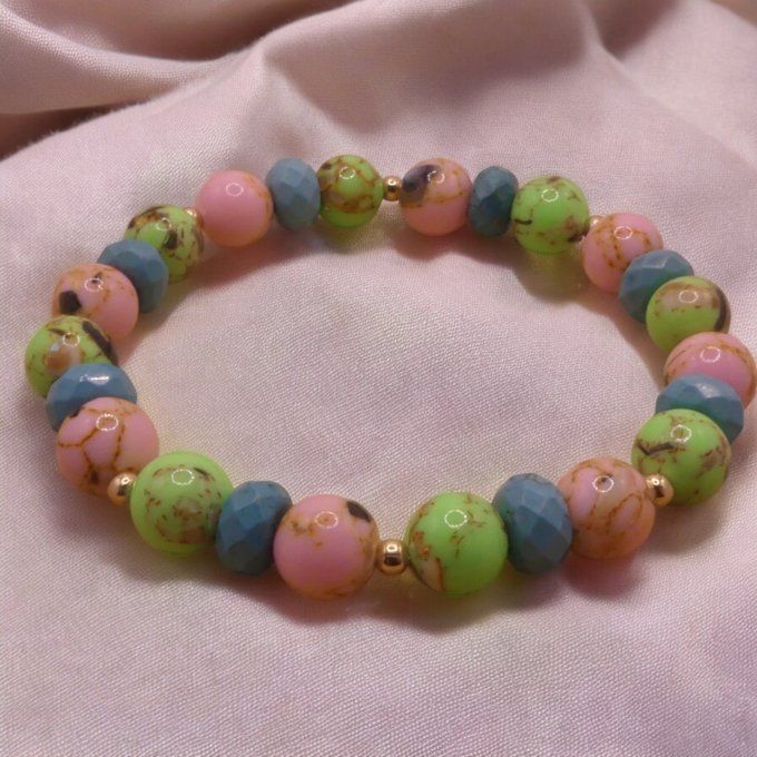 Howlite teintée