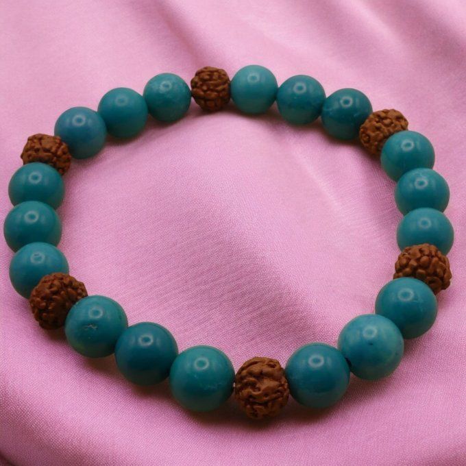 Turquoise et Oeil de Rudra