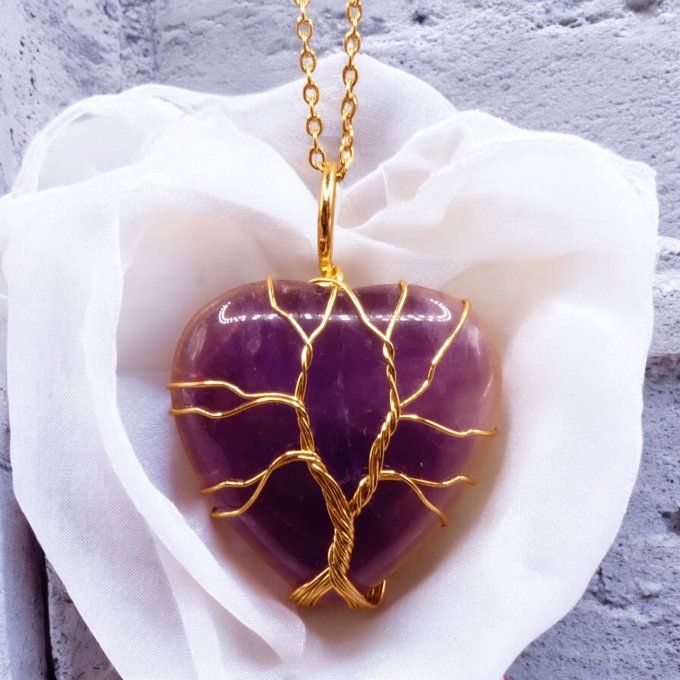 Coeur Améthyste 