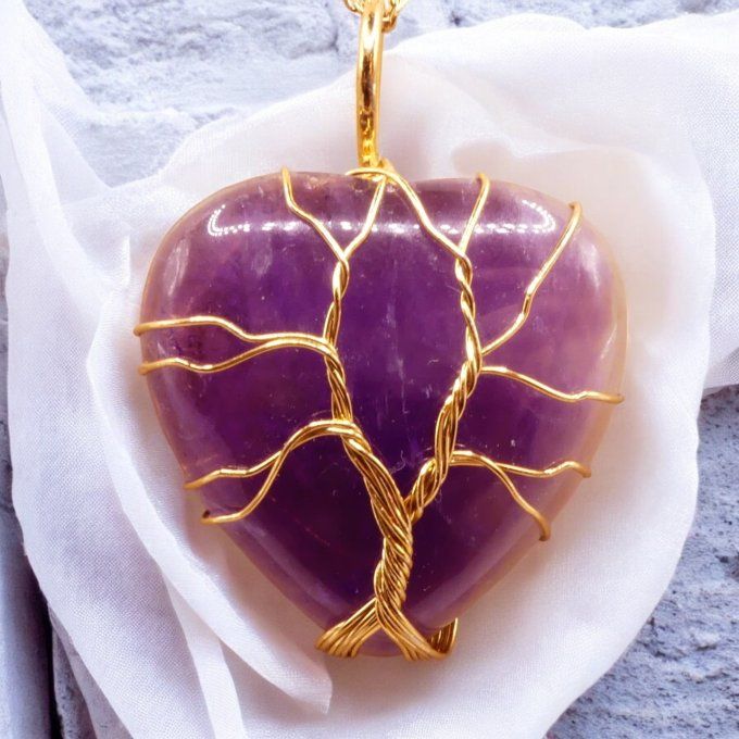 Coeur Améthyste 