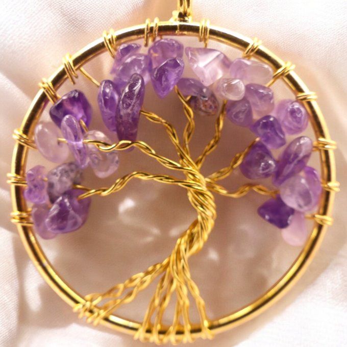 Arbre de vie en Améthyste