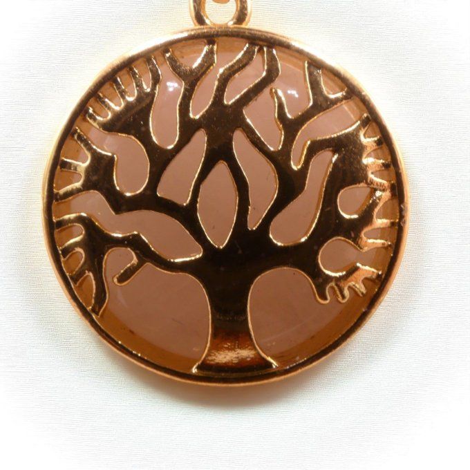 Arbre de Vie en Quartz Rose 