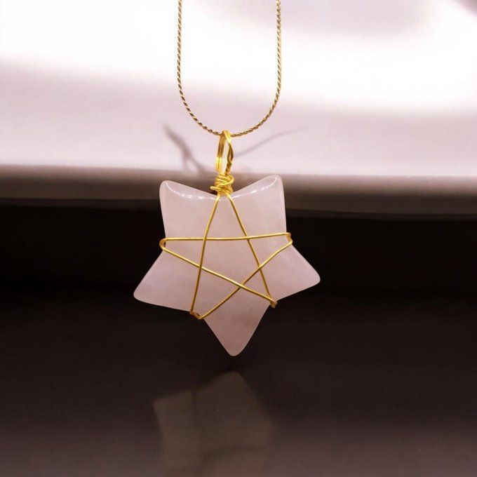 Etoile Quartz Rose