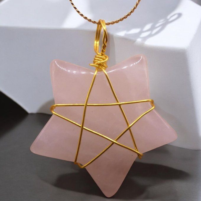 Etoile Quartz Rose